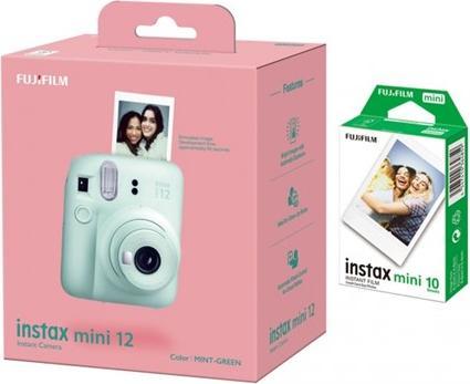 Actual product image Fujifilm Instax Mini 12 + instax mini glossy