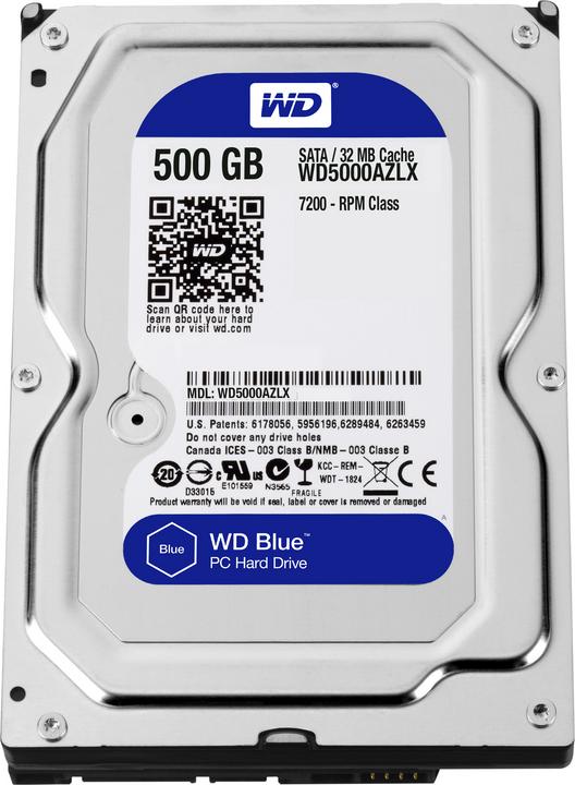 Produktbild WD Blue (0.50 TB, 3.5", CMR)