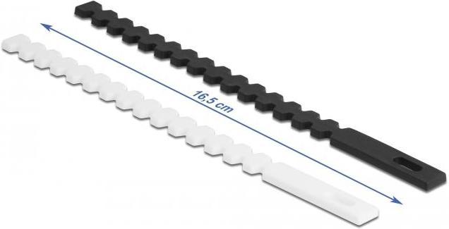 Produktbild Delock Kabelbinder flexibel wiederverwendbar 20 St (Kunststoffkabelbinder, 165 mm, 20 Stk.)