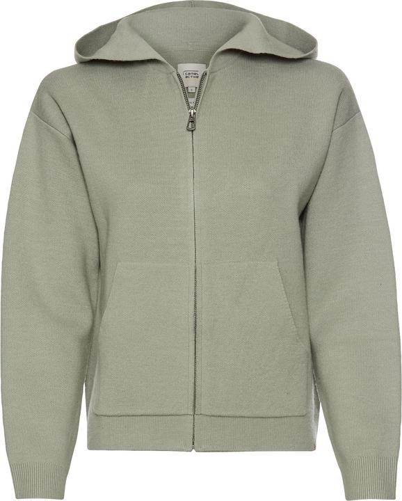 Camel Active Strickjacke mit Kapuze