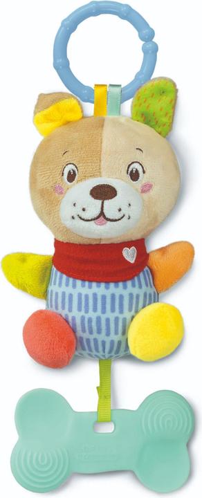 Actual product image Clementoni Baby - Plush Rattle Dog