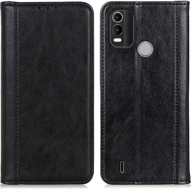Actual product image MU Classic Litchi Leather Bookcover Series (Nokia C21 Plus)