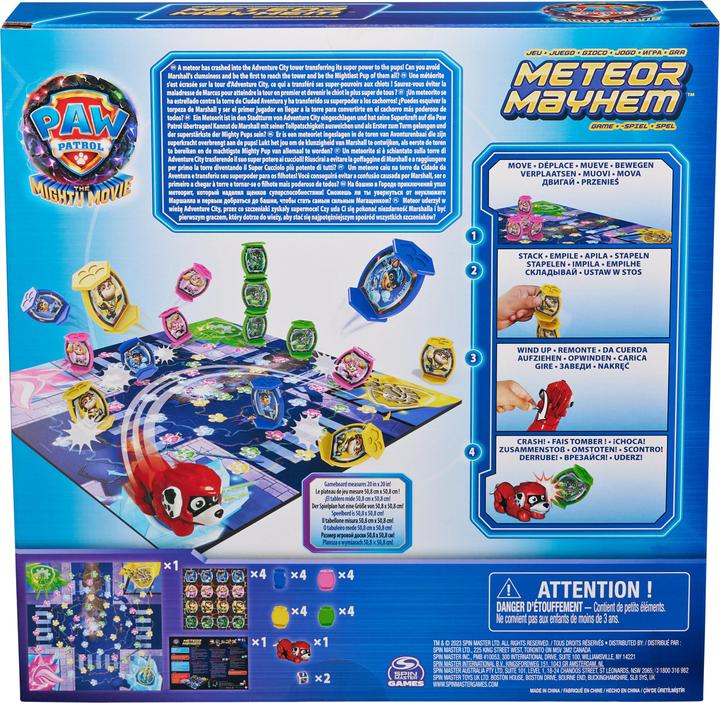 Productafbeelding Spin Master PAW Patrol: La Super Patrouille de film, Jeu Meteor Mayhem | Jouets Pat'Patrouille | Jouets pour en (Meertalig)