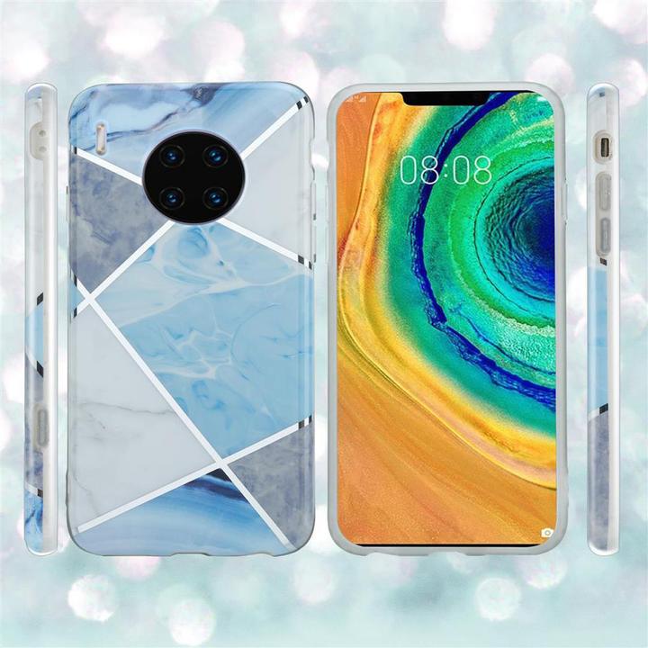 Produktbild Cadorabo IMD TPU Bunter Marmor Cover (Huawei Mate 30 Pro)
