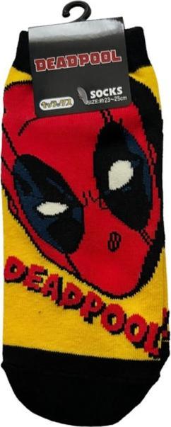 Image du produit Disney Deadpool Deep Face YE/BK - Chaussettes (36 - 39)