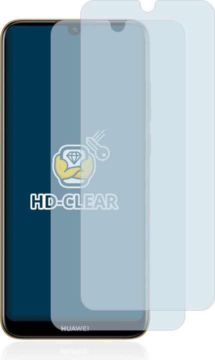 Actual product image BROTECT Screen Protector Clear (2 Piece, Huawei Y6 (2019))