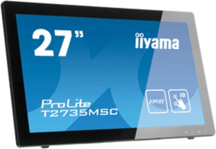Actual product image iiyama 27" IPS Bonded PCAP 10P Touch, MPP2.0 (a (2560 x 1440 pixels, 27")