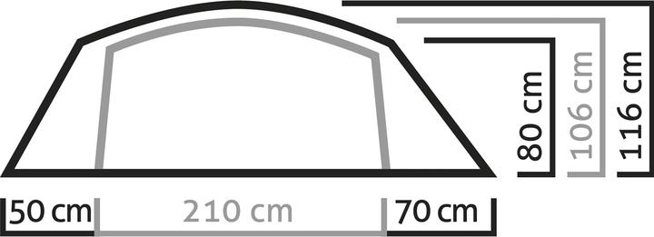Produktbild Salewa Sierra Leone (Kuppelzelt, 2.90 kg, 2 Personen)