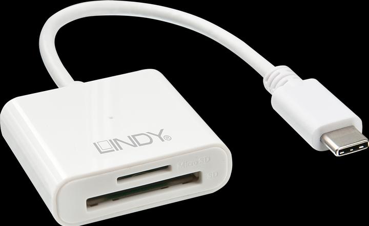 Image du produit Lindy Lecteur de carte SD USB 3.1 de type C (USB-C)