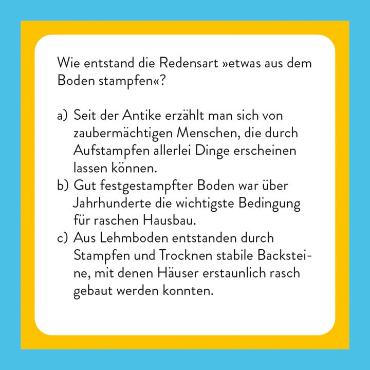 Actual product image The crux of the matter - The proverbs quiz (German)