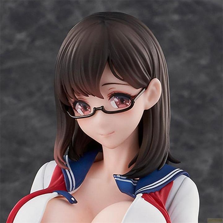 Actual product image Sentinel Tomoe Sasamori Illustration statuette PVC Aoi Shirasagi 20 cm