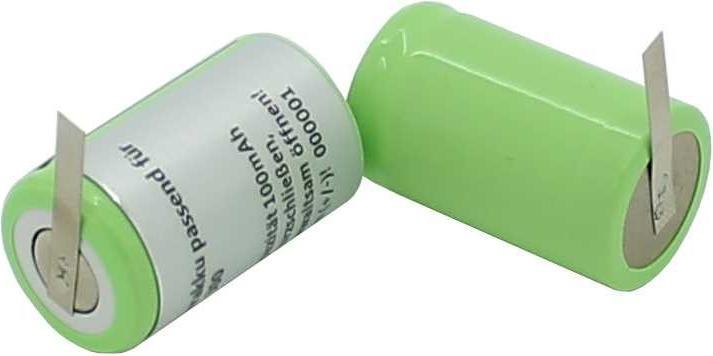 AccuCell Shaver battery NiMH 2.4V 1100mAh suitable for Remington MS2-300 (1100 mAh)