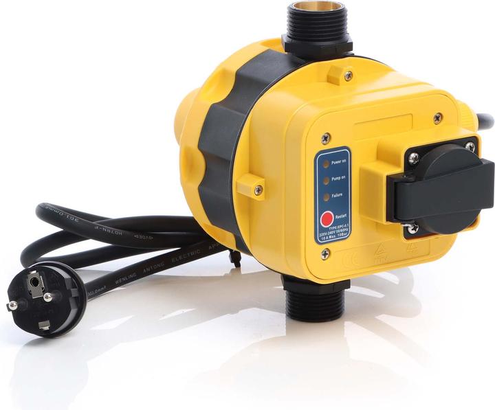 Produktbild Wiltec Druckschalter EPC-5.1 230V 1-phasig Pumpensteuerung Hauswasserwerk (Hauswasserpumpe)