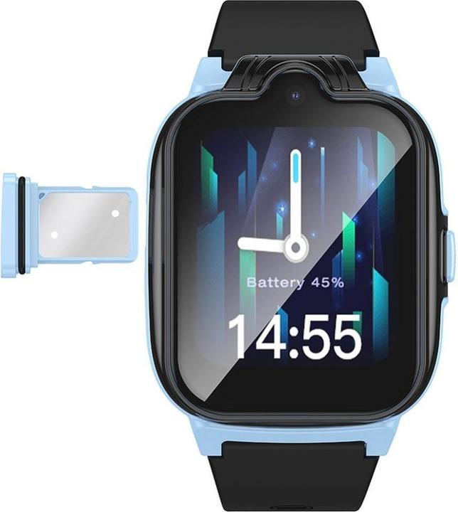 Immagine prodotto Hoco Headphone with microphone smartwatch for kids with call function 4G Y104 blue (4G)