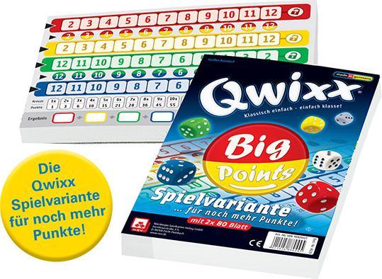 Produktbild NSV Qwixx Big Points (Deutsch)