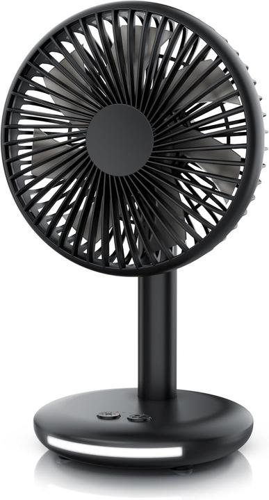 CSL Tischventilator mit Akku und 3 Geschwindigkeiten (46.50 dB)