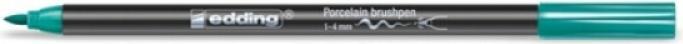 Produktbild Edding Porzellanmalstift Brushpen (Türkis, 4 mm, 1 x)