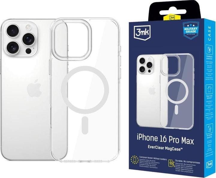 Produktbild 3MK Etui EverClear MagCase do Apple iPhone 16 Pro Max (Apple iPhone 16 Pro Max)