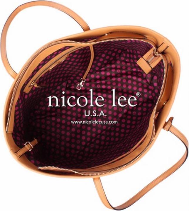 Produktbild Nicole Lee Handtasche "Kayley Floral" Shopper Bag schwarz
