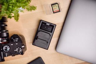 Actual product image Newell Camera charger FDL-USB-C Dual-channel charger for EN-EL15 batteries (Charger)