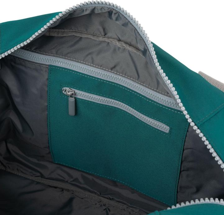 Actual product image Roka London Gatwick Teal Recycled Canvas Medium (33 l)