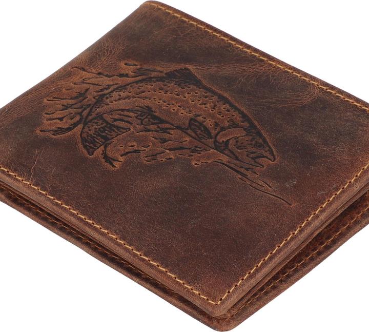 Produktbild Greenburry Vintage Sternzeichen Geldbörse Leder 12 cm