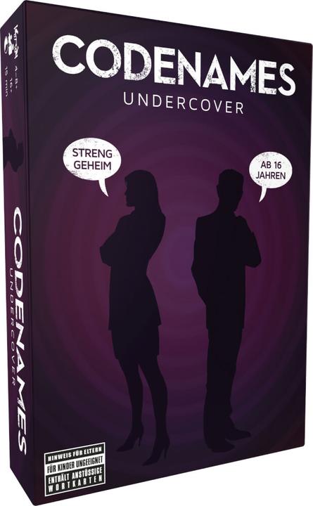 Actual product image Asmodée Codenames Undercover (German)