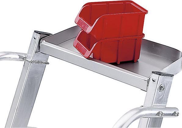 Immagine prodotto Munk Scaletta in alluminio con grande piattaforma (Scala a pioli, 100 cm)
