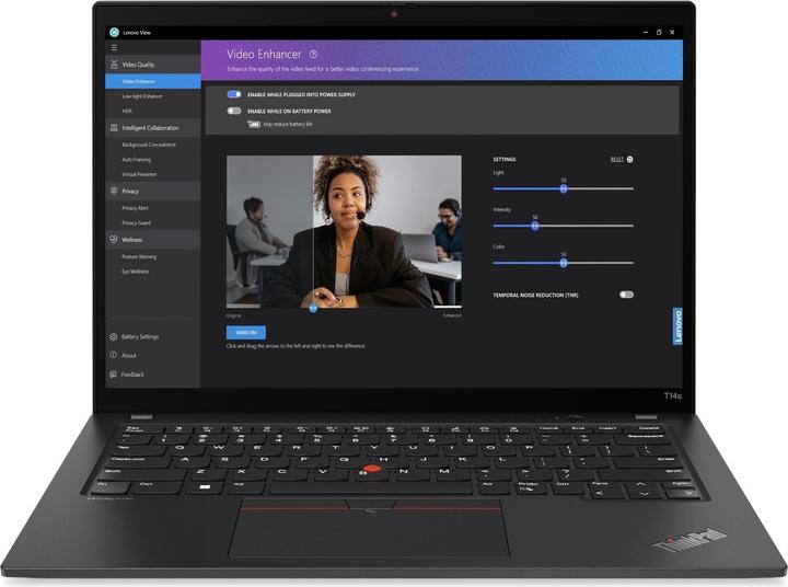 Produktbild Lenovo ThinkPad T14s Gen 4 (14", Intel Core i7-1355U, 32 GB, 1000 GB, DE)