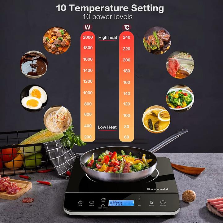 Produktbild Sunmaki Induktionskochplatte 313