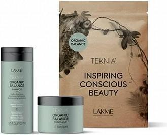 Lakmé Lakme Teknia Reisepaket Organic Balance: Shampoo 100ml + Behandlungen 100ml