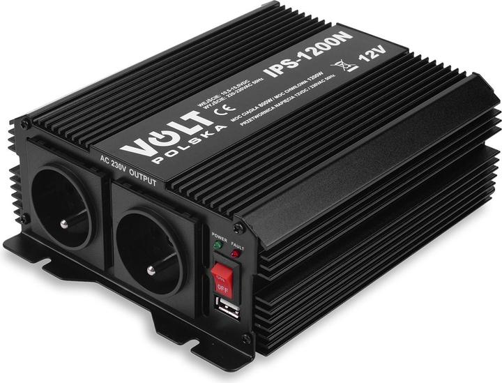 Volt Polska VOLTWANDLER POLSKA IPS-1200 12V 230V 800/1200W