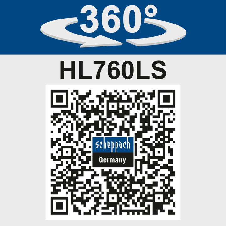 Actual product image Scheppach HL760LS