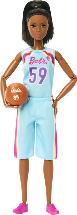 Produktbild Barbie Made to Move Basketballspielerin-Puppe