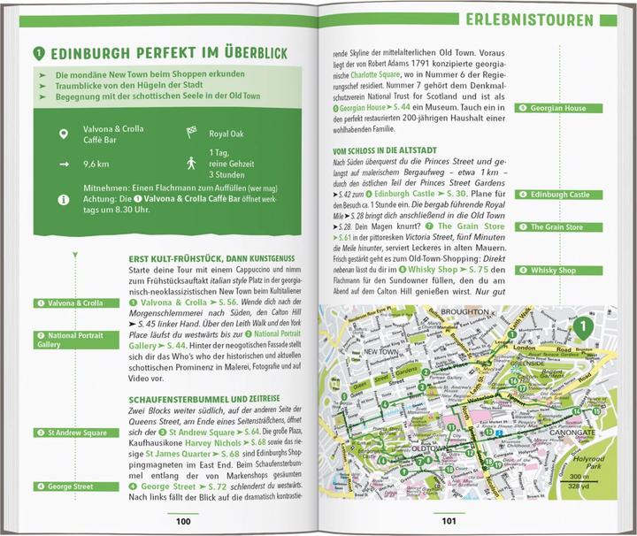 Produktbild Reiseführer Edinburgh (Deutsch, Martin Müller, 2024)