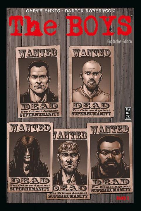 Image du produit Panini The Boys: Gnadenlos-Edition (Allemand, Garth Ennis, 2018)