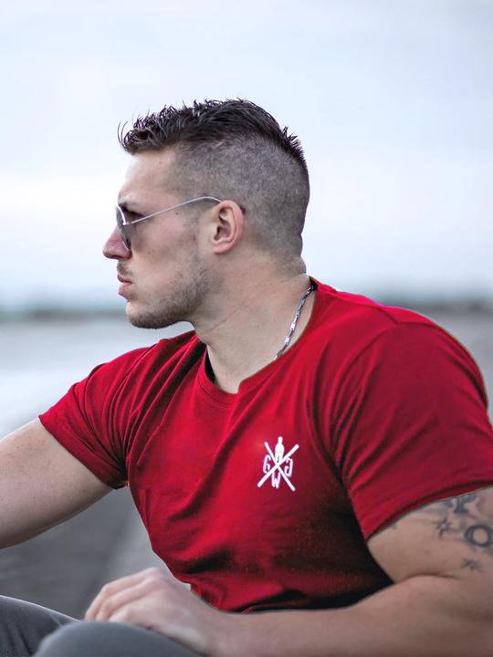 Produktbild Gym Generation Urban Warrior T-Shirt red (M)