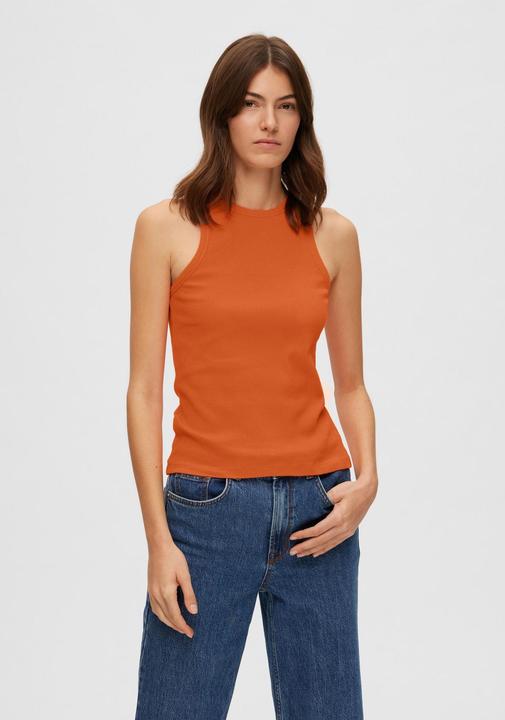 Actual product image Selected Femme Ribbed tank top (L)