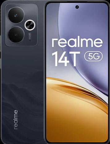 Image du produit realme 14T 5G Dual Sim 8GB RAM 256GB - Obsidian Black (256 Go, Obsidian Black)