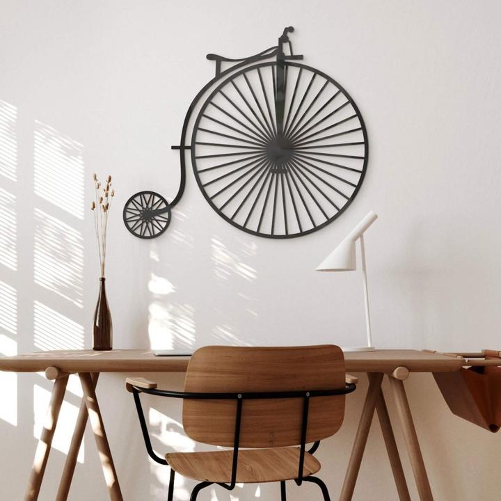 Image du produit Trenddeko Vieux vélo - Vélo surélevé (46 x 40 cm)
