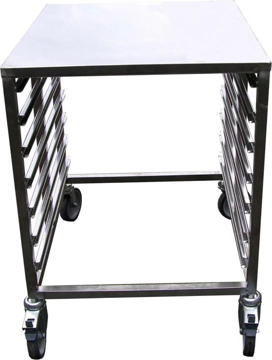 Immagine prodotto GN Schalen Carrello di trasporto GN 2/1 in acciaio inox 7 binari di supporto