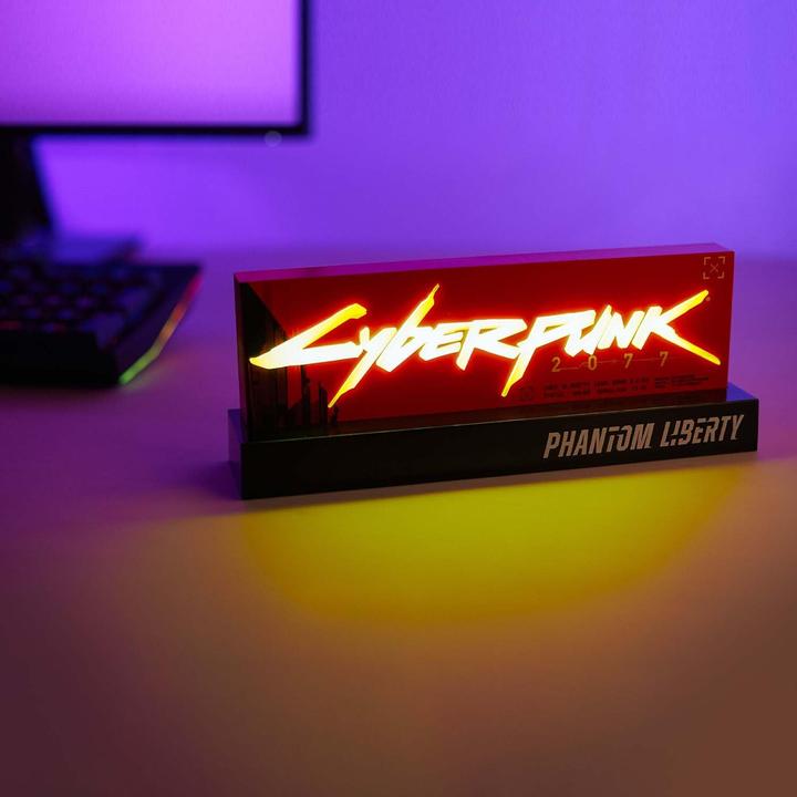 Produktbild Neamedia Cyberpunk Edgerunner LED-Leuchte Phantom Edition 22 cm