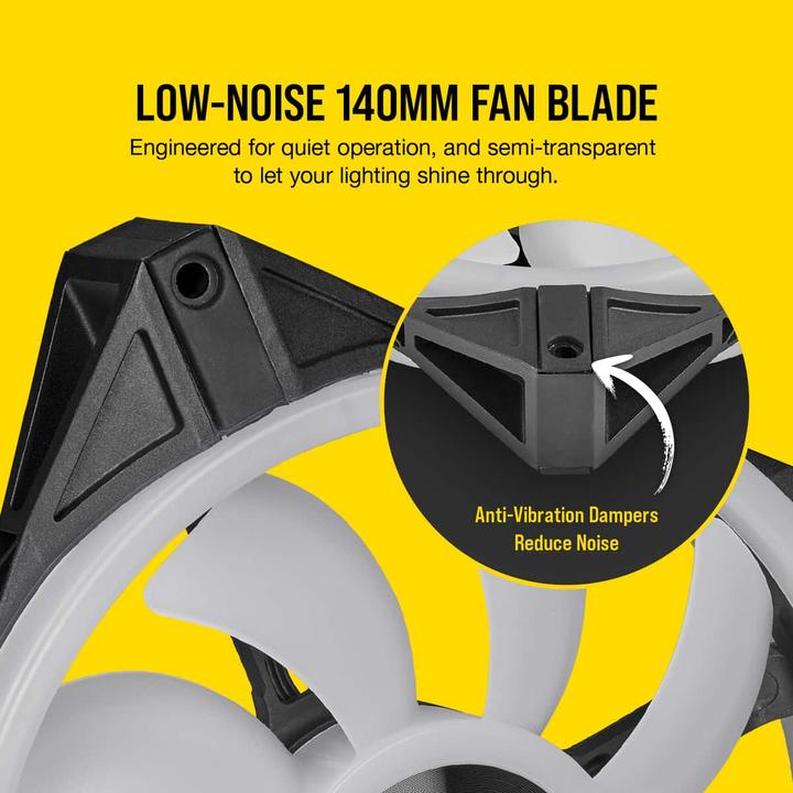 Actual product image Corsair iCUE QL140 RGB (140 mm, 1 x)