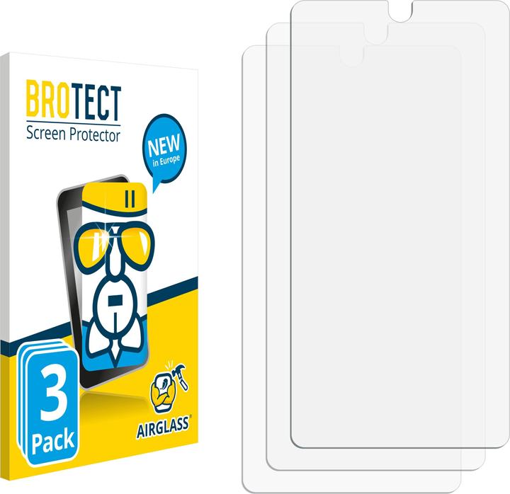 Produktbild BROTECT AirGlass Panzerglasfolie (3 Stück, Essential PH-1)