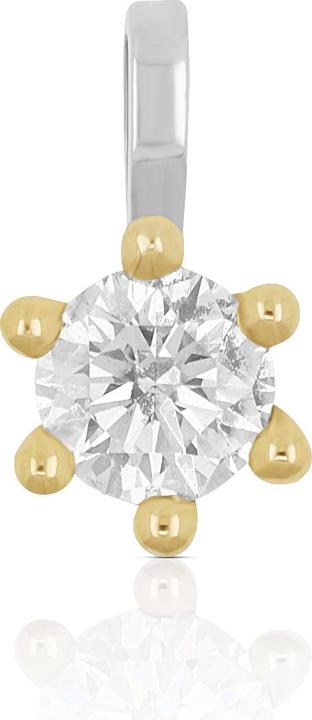 Produktbild Muau Anhänger 6-Griff-Fassung (750/18K Weissgold)