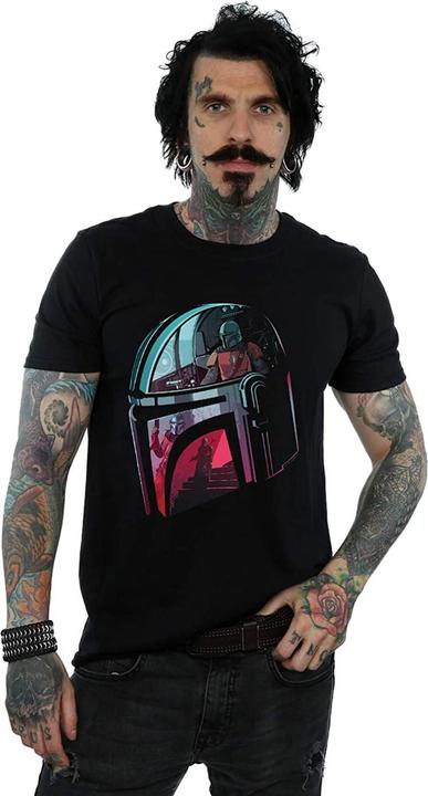 Image du produit Star Wars Mandalore Helmet Reflection Tshirt (M)