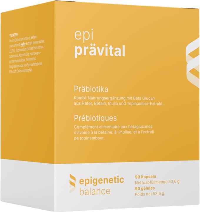 Produktbild Epigenosan Epiprävital Präbiotika (90 Stück, Kapseln, 90 g)