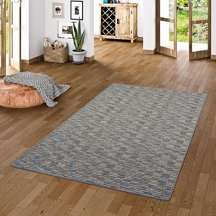 Actual product image Snapstyle Striped berber carpet Modern Stripes (80 x 400 cm)