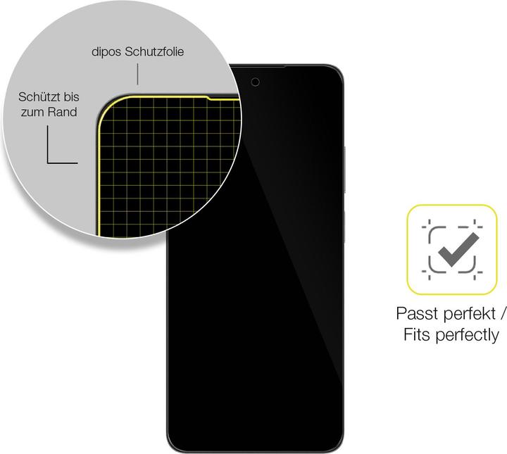 Immagine prodotto Dipos 3D Full-Cover Pellicola Protettiva (1 Pezzo/i, Oppo A80)