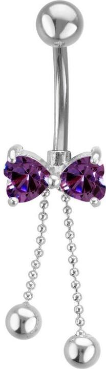 Bijouteria Bauchpiercing (Edelstahl, Messing, Zirkonia)